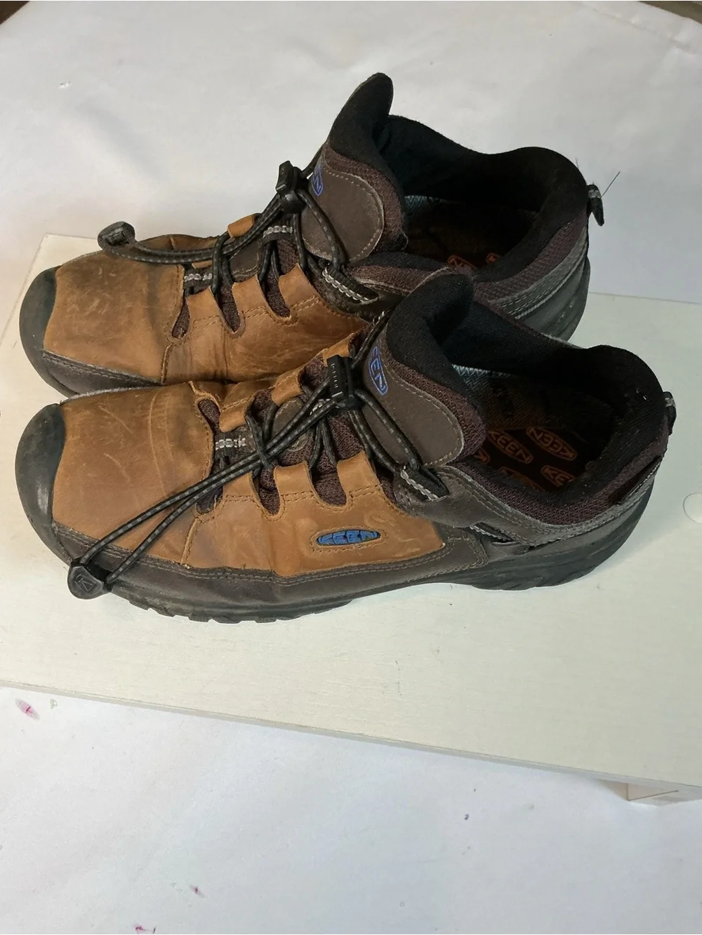 Keen Targhee Drawstring Kids Brown and Black Outdoor Trail Boots